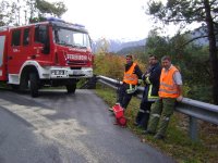 11.10.2011 – 3km lange Dieselspur