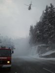 09.01.2012 - Helikopterflug zur Beseitigung der Schneelast auf den Bäumen