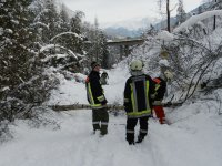 09.01.2012 - Schneesturmschäden