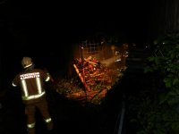 13.09.2014 - Kleiner Brand im Freien