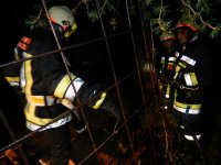 13.09.2014 - Kleiner Brand im Freien