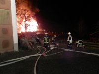 15.12.2014 – Brand in unbewohntem Gebäude