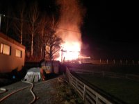 15.12.2014 – Brand in unbewohntem Gebäude
