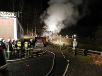 15.12.2014 – Brand in unbewohntem Gebäude