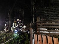 15.12.2014 – Brand in unbewohntem Gebäude