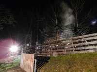 15.12.2014 – Brand in unbewohntem Gebäude