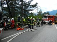 27.06.2016 - Fahrzeugabsturz Karrer Tunnel