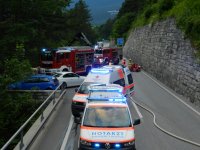 27.06.2016 - Fahrzeugabsturz Karrer Tunnel