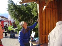 19.11.2011 - Christbaum aufstellen