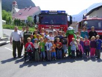 Feuerwehr-Aktionstag für Volksschule und Kindergarten