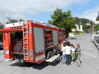 Feuerwehr-Aktionstag für Volksschule und Kindergarten