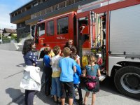 Feuerwehr-Aktionstag für Volksschule und Kindergarten