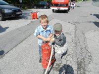 Feuerwehr-Aktionstag für Volksschule und Kindergarten