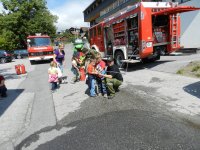 Feuerwehr-Aktionstag für Volksschule und Kindergarten