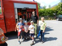 Feuerwehr-Aktionstag für Volksschule und Kindergarten