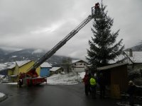 23.11.2013 - Christbaum aufstellen