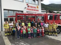 Aktionstag Feuerwehr für Kindergarten & Volksschule Karrösten